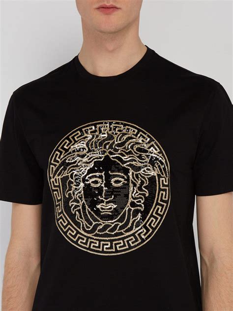 versace medusa shirt mens|versace medusa shirt men's uk.